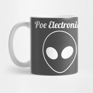 Poe Electronica Gray Alien Mug